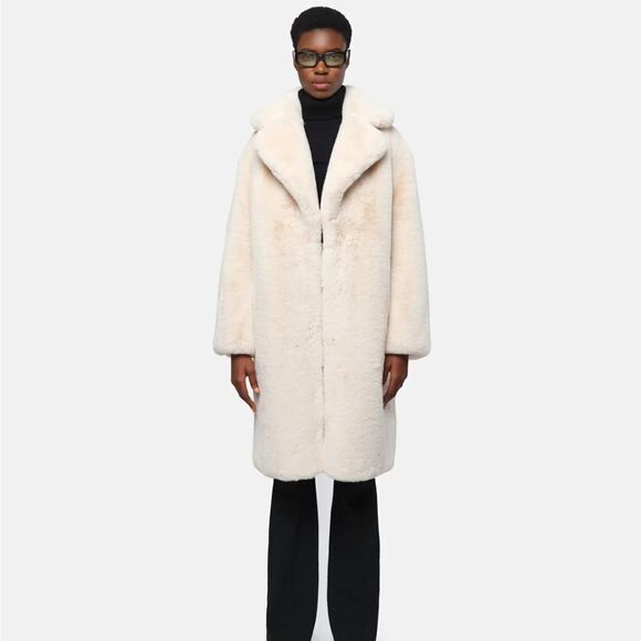 Apparis Jackets & Blazers - Apparis Mia Faux Fur Teddy Hooded Coat Sz XL NEW $445